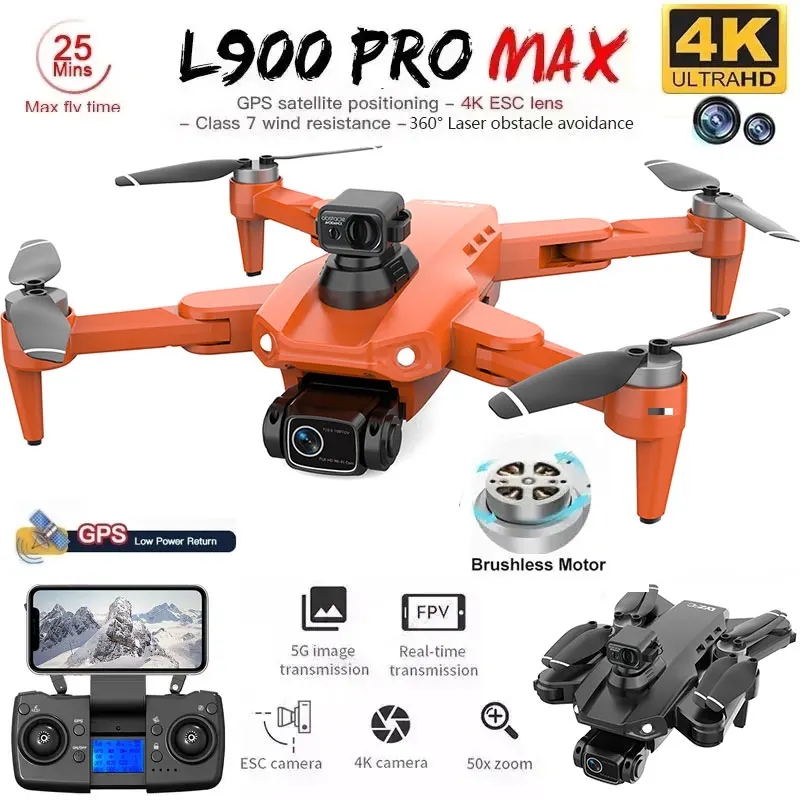 L900 Pro MAX GPS Drone 4K Prof - Drone Battery Case review and price