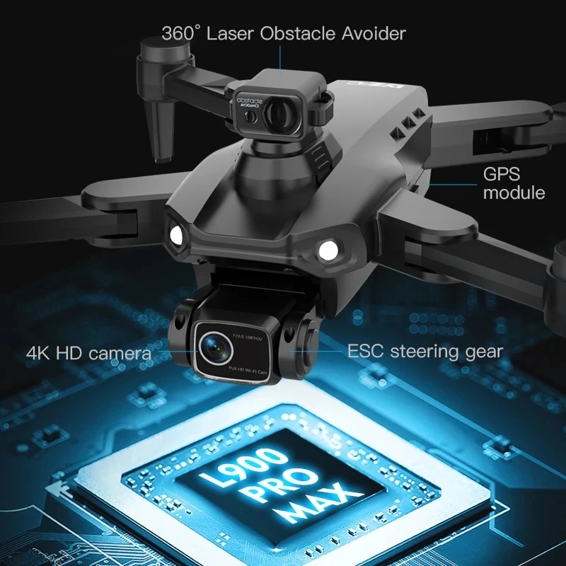 L900 Pro MAX GPS Drone 4K Prof - Drone Battery Case review and price