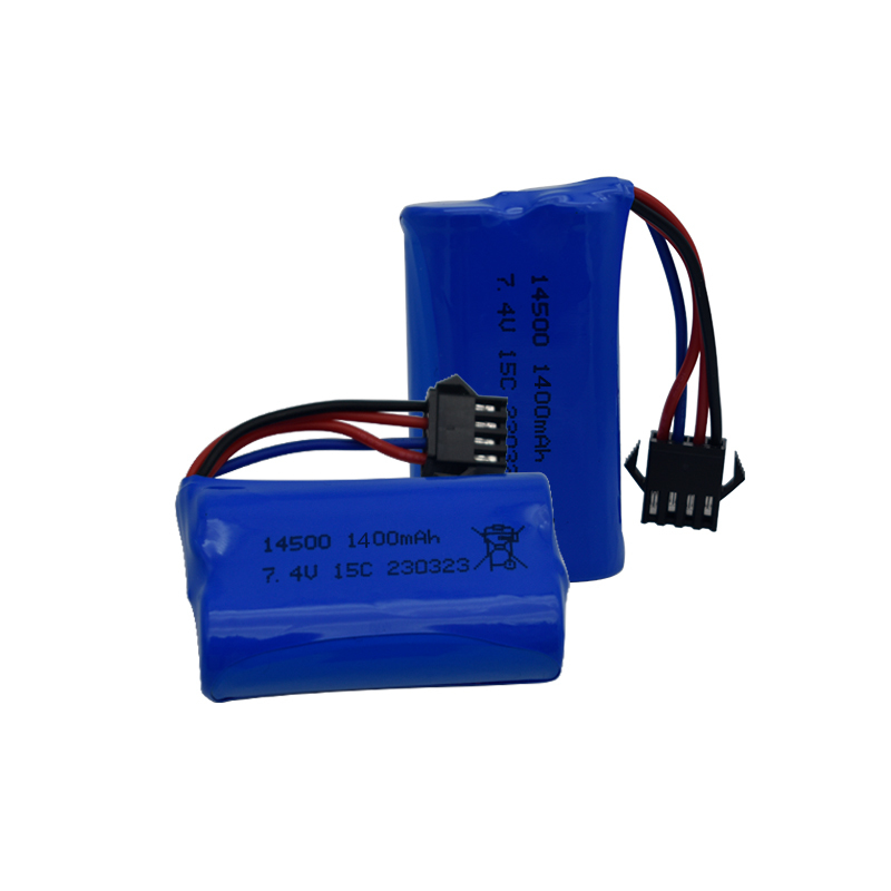 7.4V 1400mAh 14500 lithium-ion - Drone Battery Li-Ion review and price