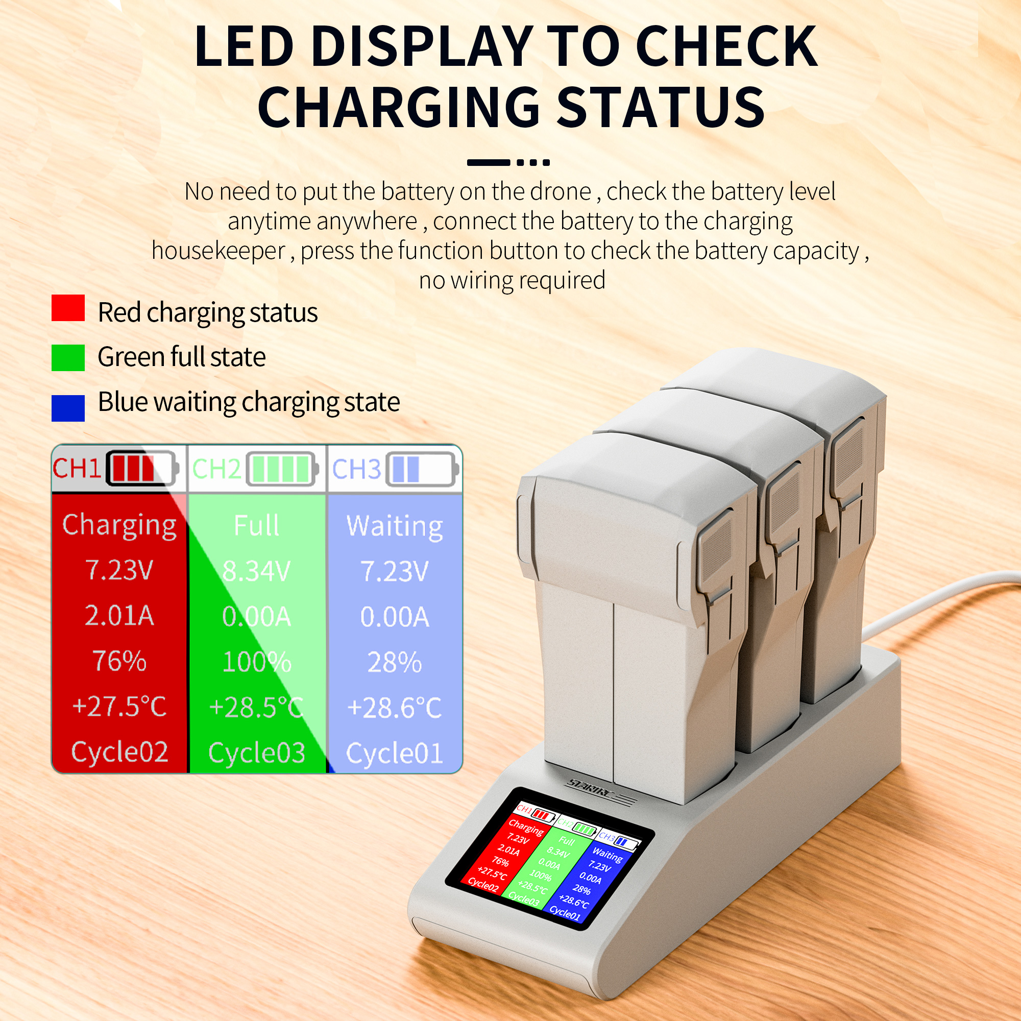 Mini 5 Pro Battery Faster Char - Drone Battery Balance Charger review and price