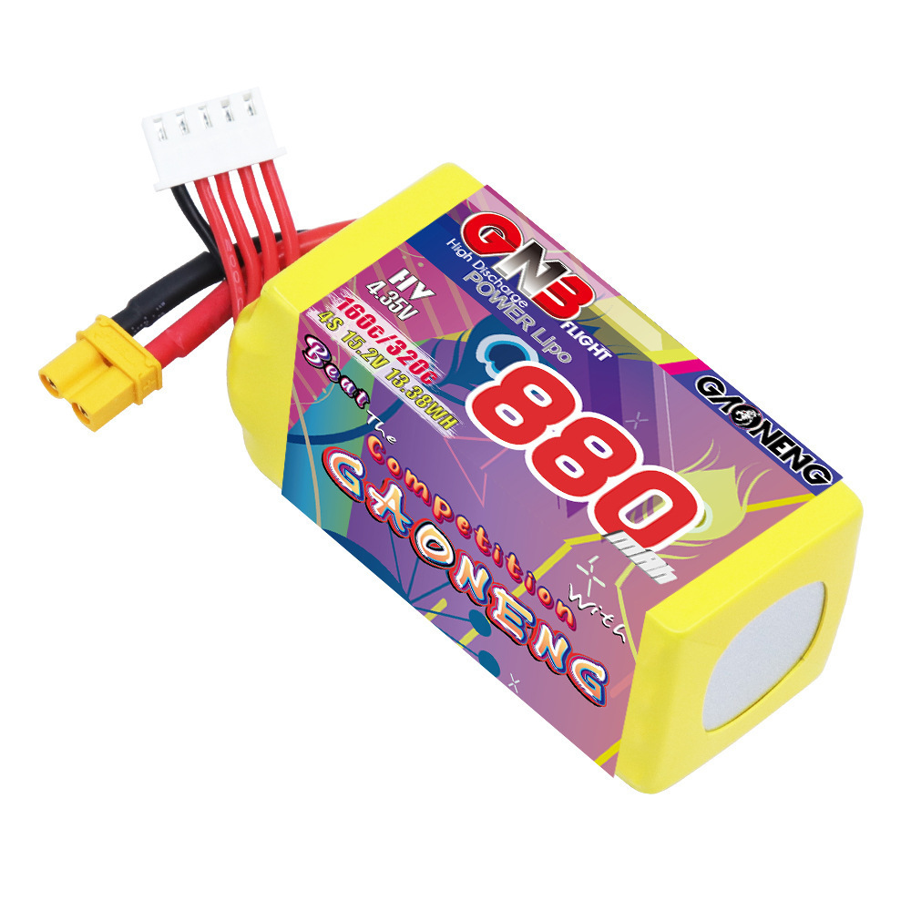 GNB 4S 880mAh 15.2V 160C/320C  - Drone Battery 4S review and price