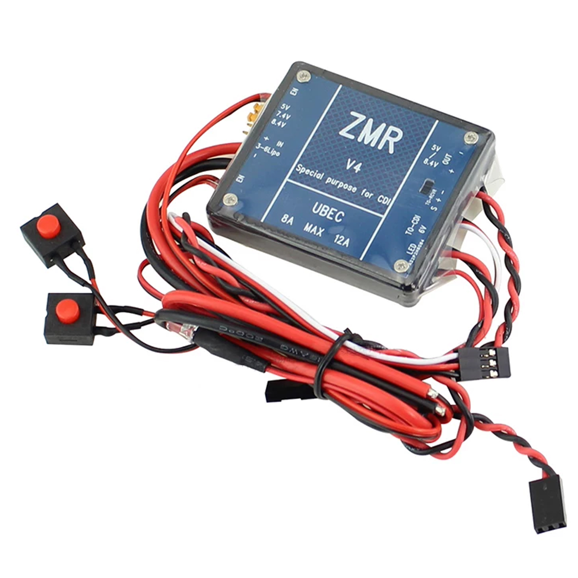 UBEC V2 V3 V4 ZMR 8A Dual BEC  - Drone Battery 6S review and price
