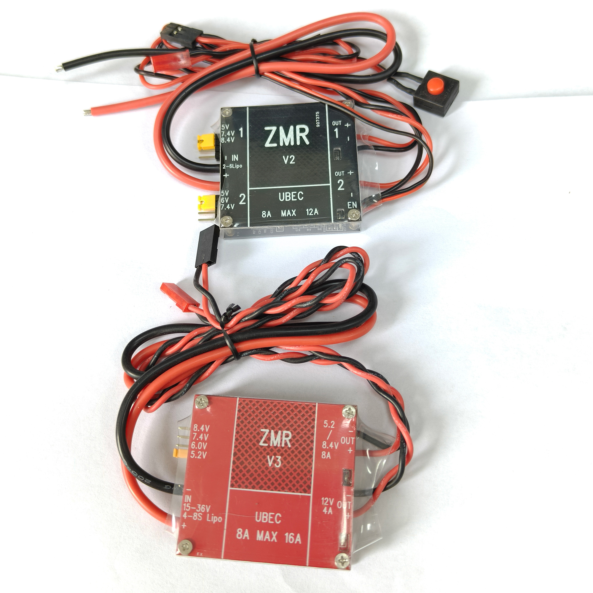 UBEC V2 V3 V4 ZMR 8A Dual BEC  - Drone Battery 6S review and price