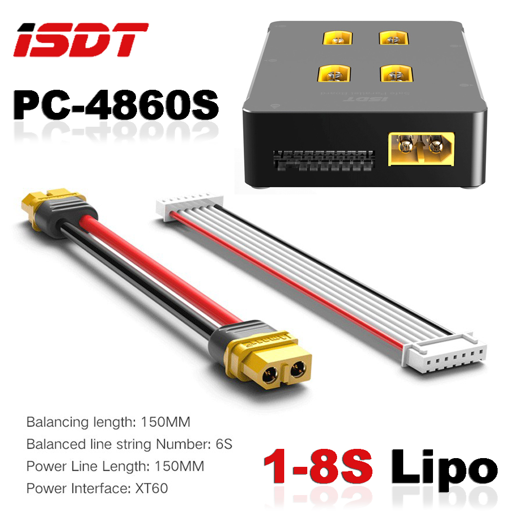 ISDT PC-4860S Metal Shell Para - Drone Battery Parallel Board review and price