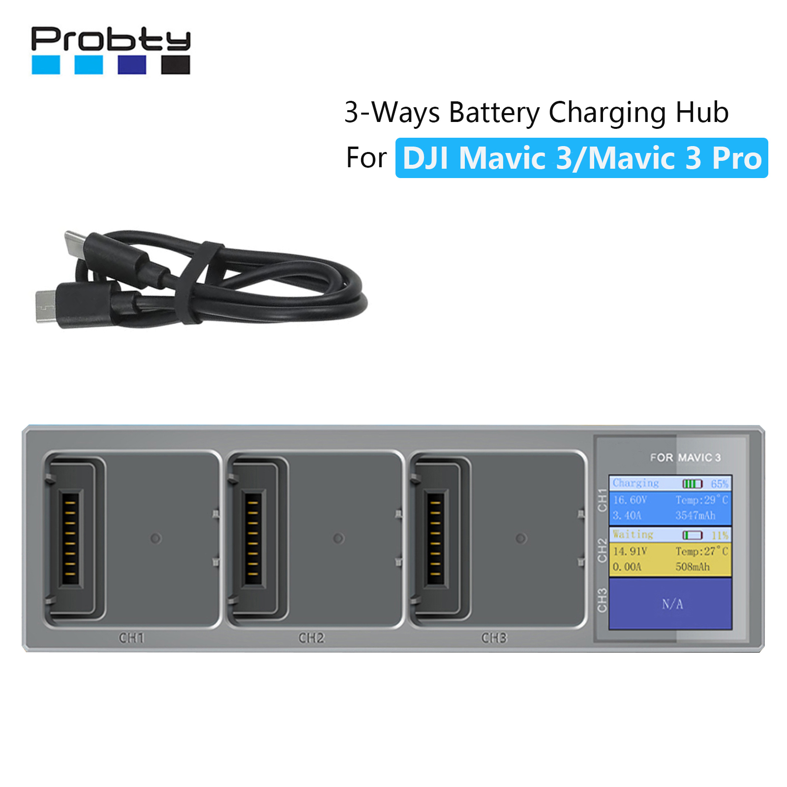New 3 In 1 Charging Hub for DJ - Drone Battery Balance Charger review and price