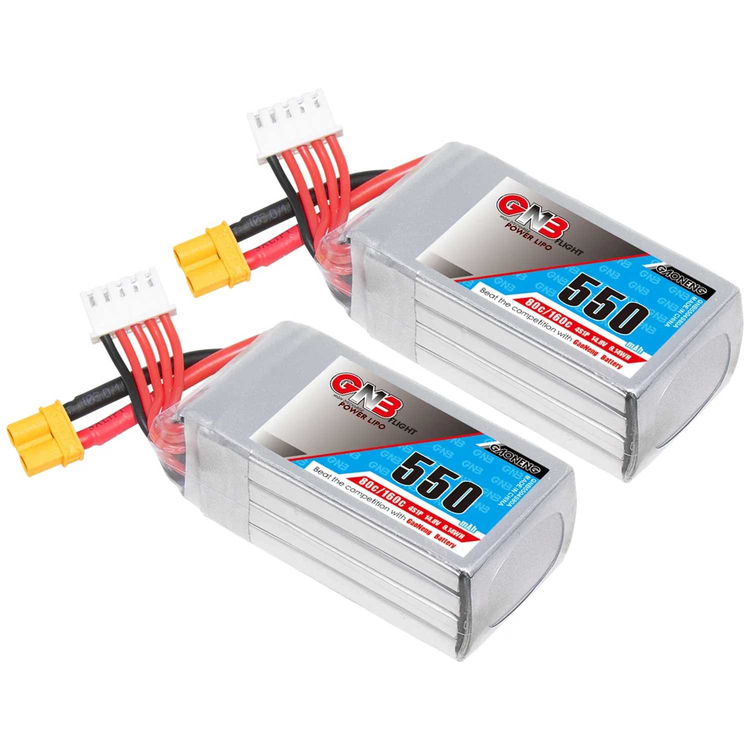 550mAh 4S 14.8V 80C with XT30  - Drone Battery 4S review and price