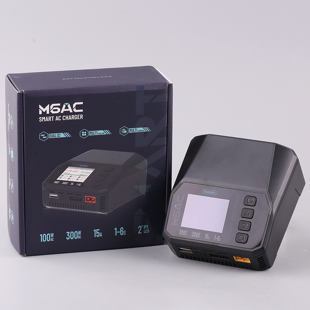 ToolkitRC M6AC 15A 300W Multif - Drone Battery 6S review and price