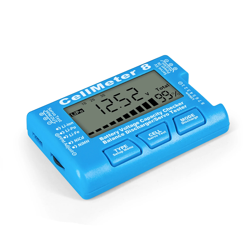 CellMeter 8 Digital Battery Ca - Drone Battery Voltage Checker review and price