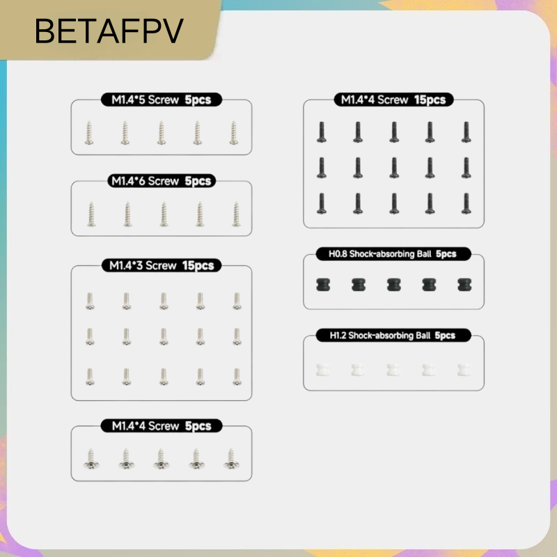 BETAFPV Drone Screw Pack Compa - Drone Battery Bag review and price