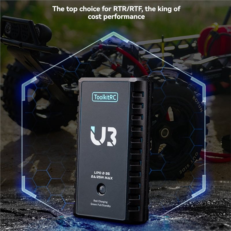 Toolkitrc U3 Battery 2A 25W 2- - Drone Battery 3S review and price