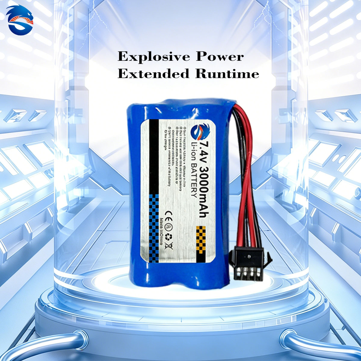 Skymaker 7.4V 3000mAh 2S Li-Io - Drone Battery Li-Ion review and price