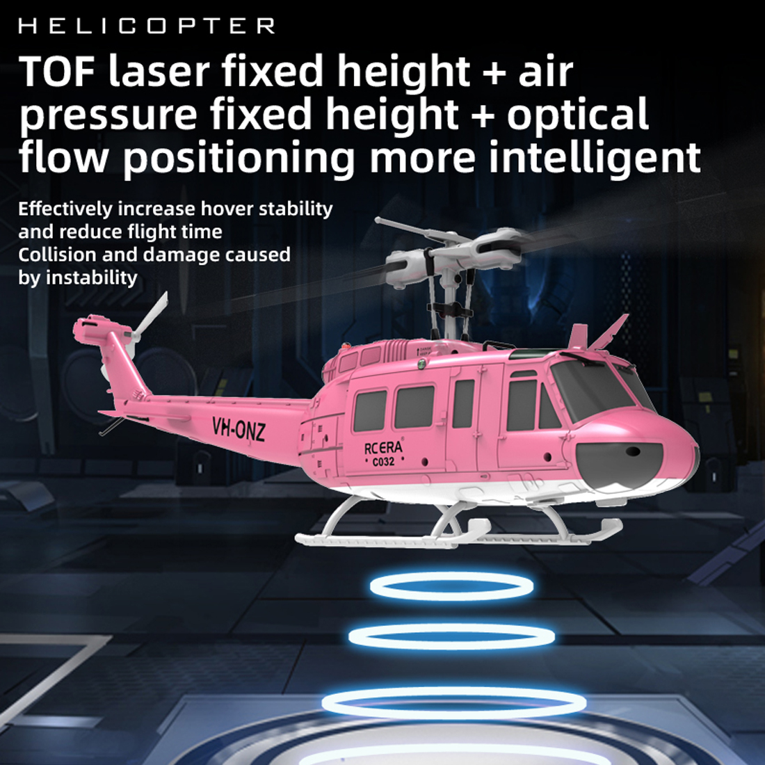 C032 6CH Brushless RC Helicopt - Drone Battery Alarm review and price