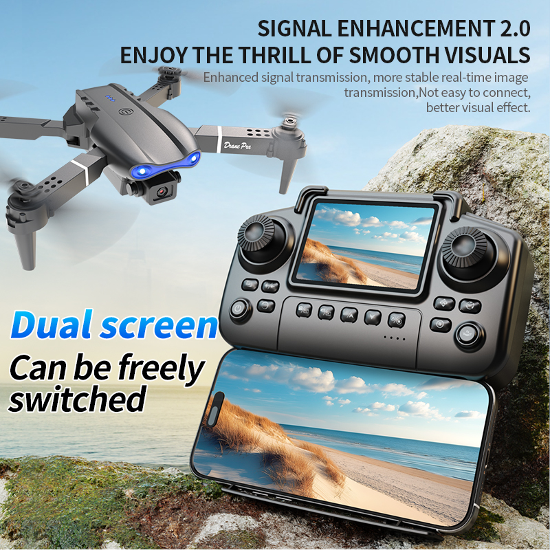 E99 PRO Drone Screen Control A - Drone Battery Case review and price