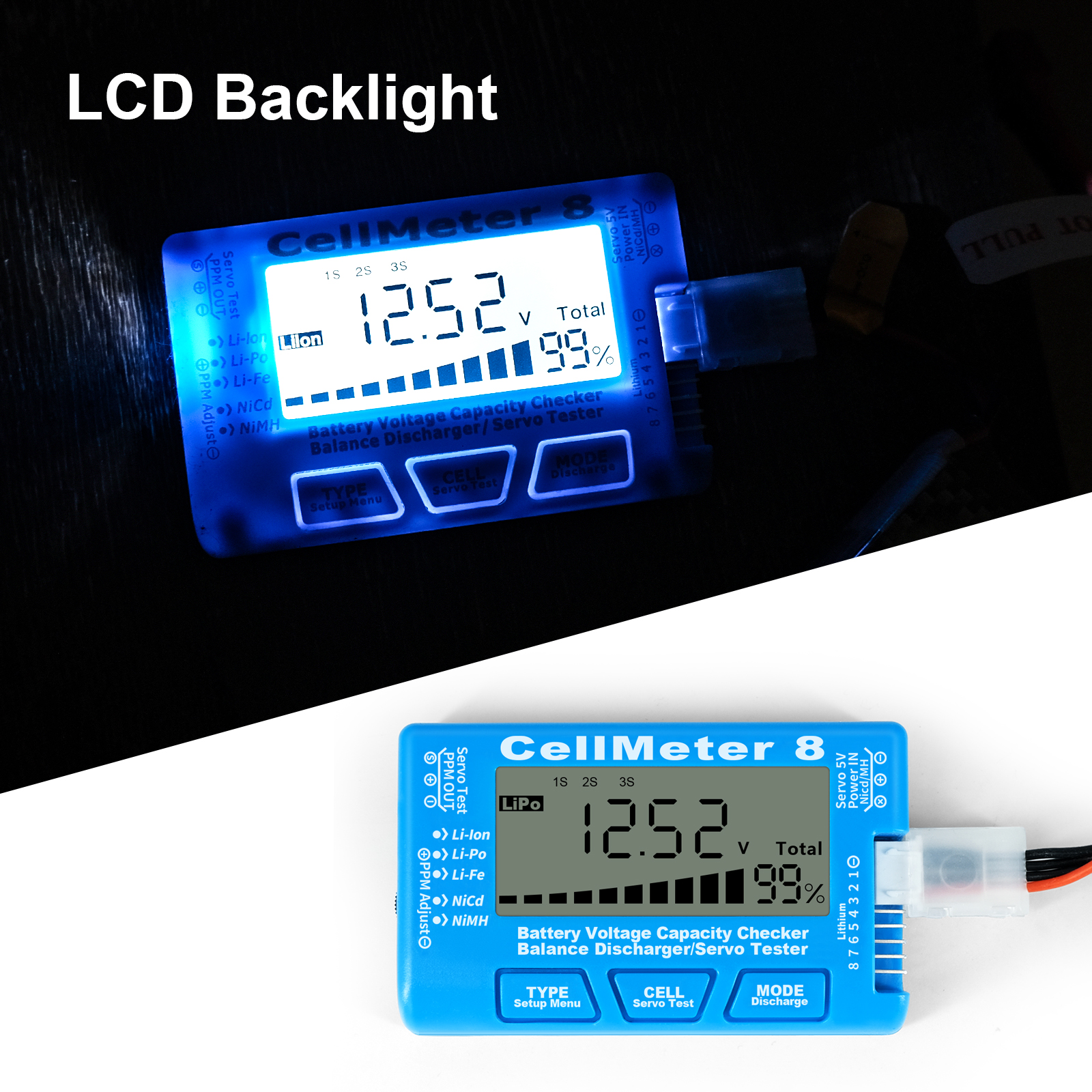 Rc Cellmeter-8 Digital Battery - Drone Battery Voltage Checker review and price